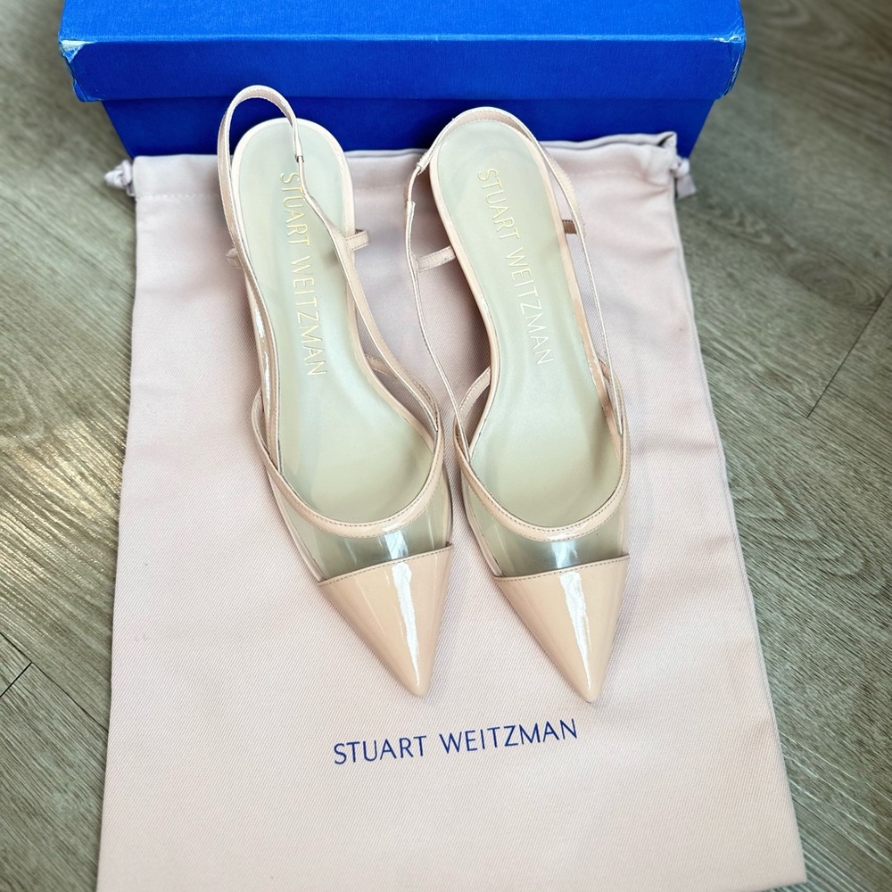 Stuart Weitzman MONDRIAN 50 SLINGBACK Size 7.5